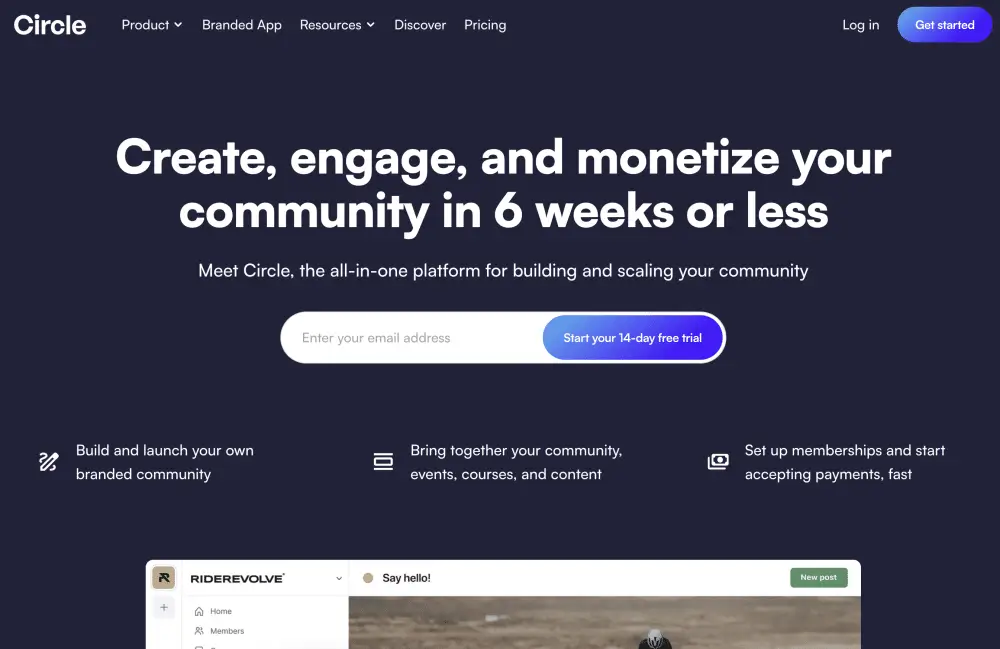 Circle Homepage